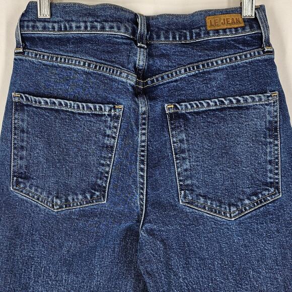 LE JEAN BY CHARLIE GAY WOMEN'S STELLA FLARE HI-RISE BLUE WASH JEAN PANT SIZE 26 - Picture 4 of 13